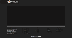 Desktop Screenshot of cuboidindia.com